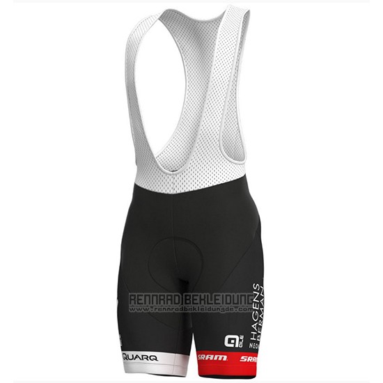 2018 Fahrradbekleidung Axeon PRS Shwarz Rot Trikot Kurzarm und Tragerhose